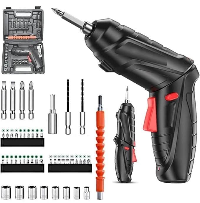 FIXMASTER – Electric Screwdriver Kit for DIY Repairs and Precision Tasks