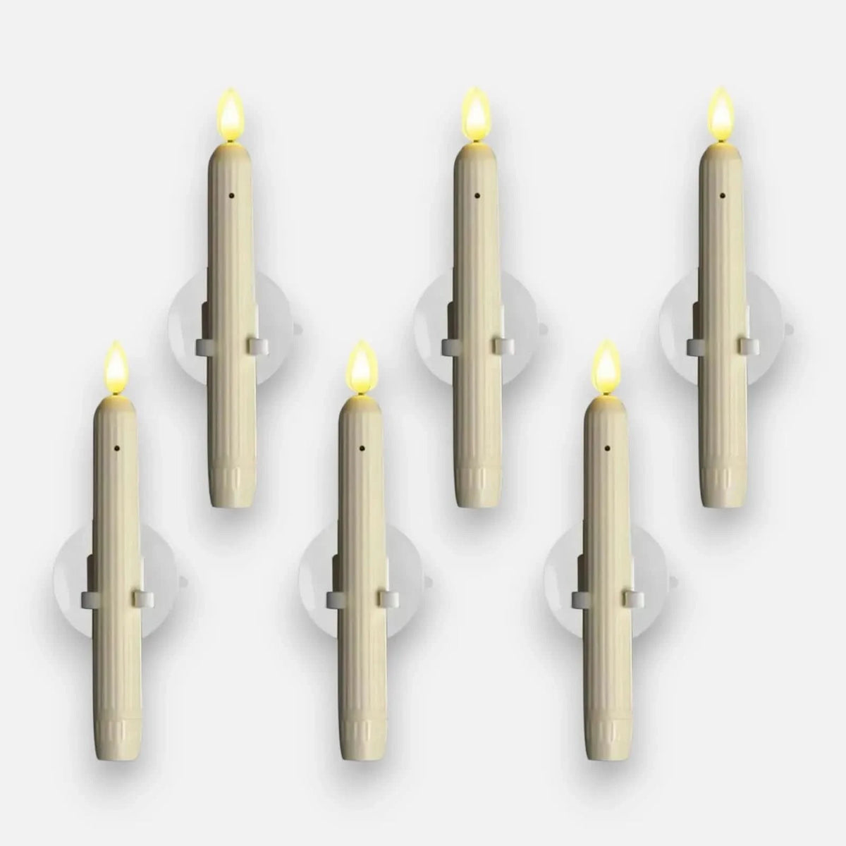 FLICKERELIA – Flameless LED Window Candles for a Cozy Evening Glow