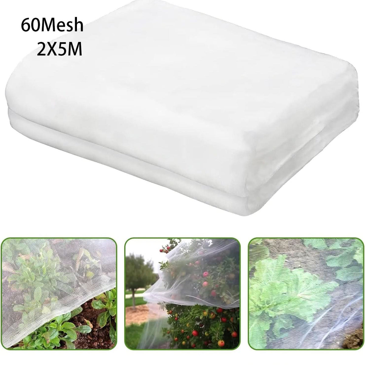 BugBarrier - HDPE Insect Net for Effective Pest Control and Plant Protection 7
