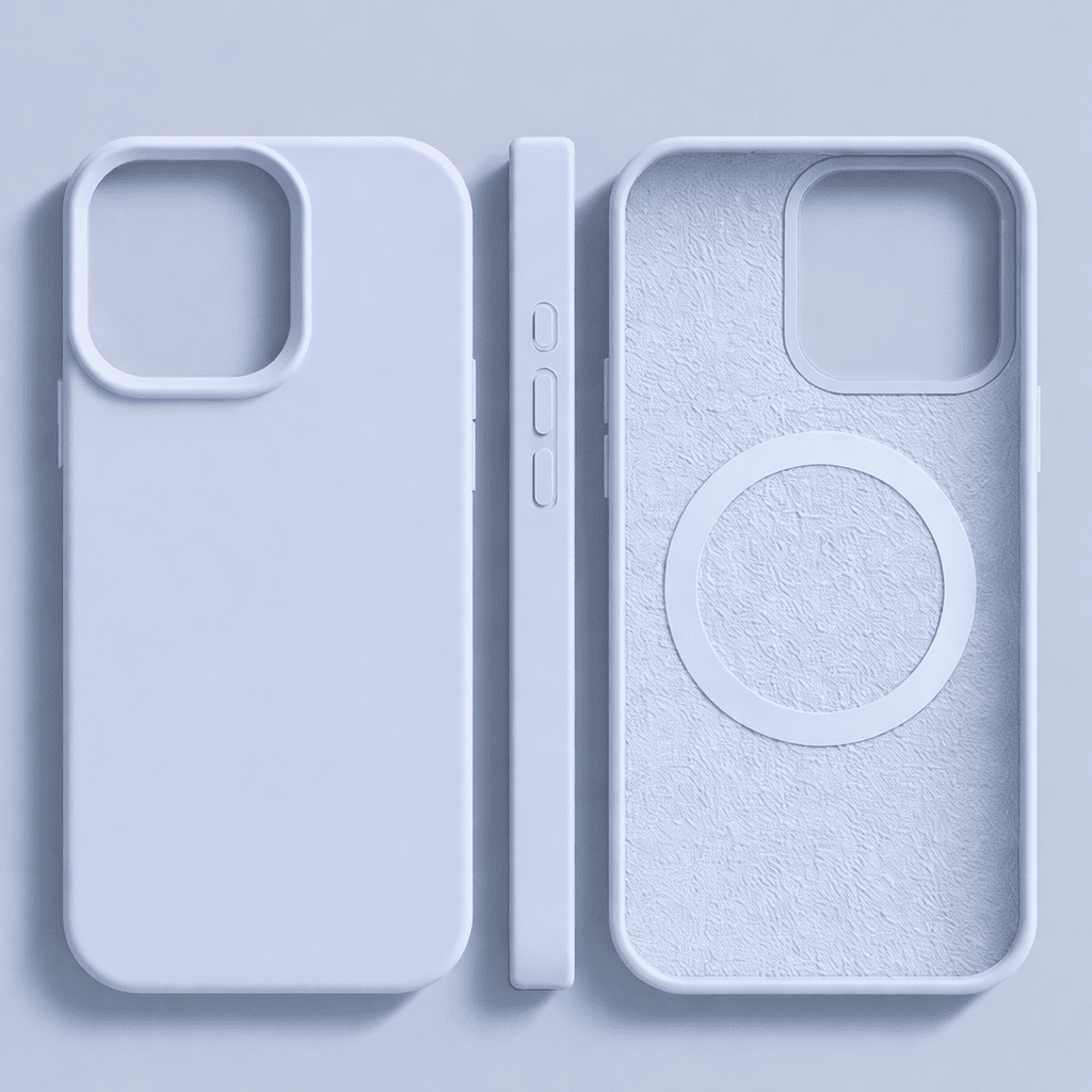 MAGNEVA – Coque iPhone – Coque MagSafe douce au toucher et antichoc
