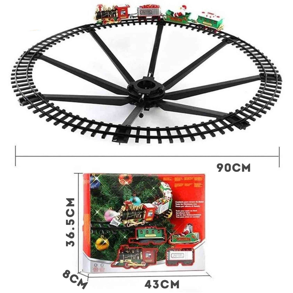 JINGLEEXPRESS – Comboio de Natal para uma Alegria Instantânea de Natal