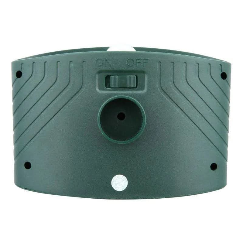 WILDDEFENSE - Sistema repelente ultrasónico solar para ciervos activado por movimiento para protección de jardines exteriores
