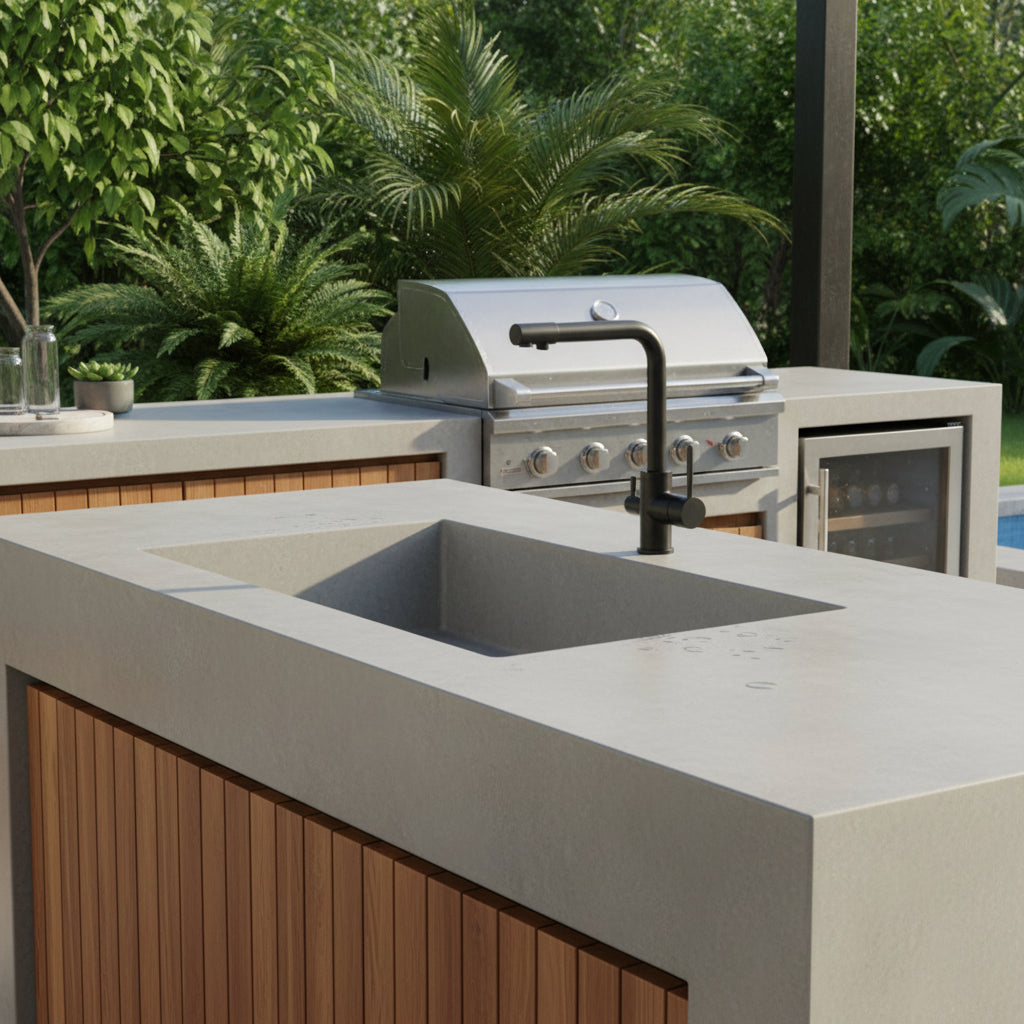 DUOFLOW - Dual Outlet Stainless Steel Sink Fauce