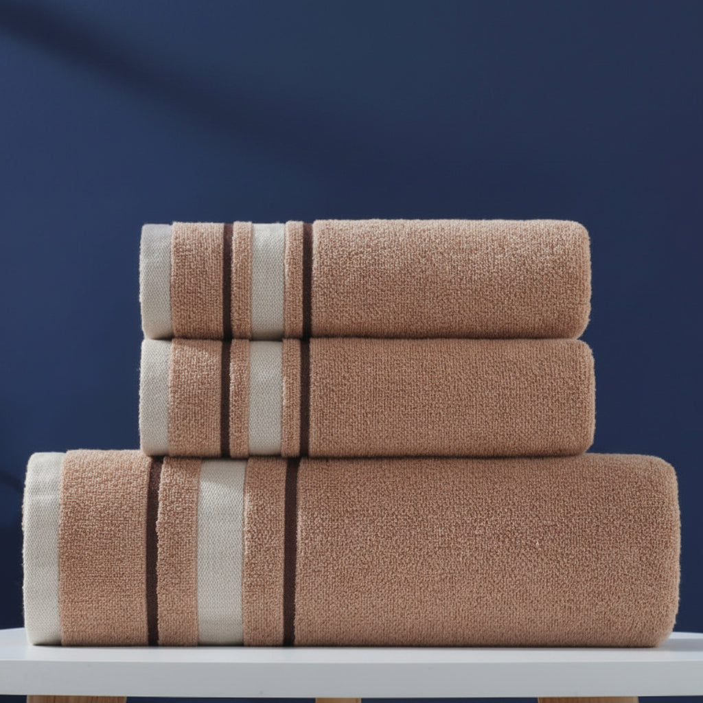 GOLDENWEAVE – Luxurious Soft Bathroom Towel Set Collection