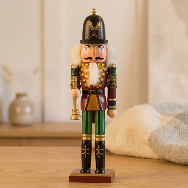 NOELSOLDIER – Figura de cascanueces soldado para encantadoras decoraciones navideñas