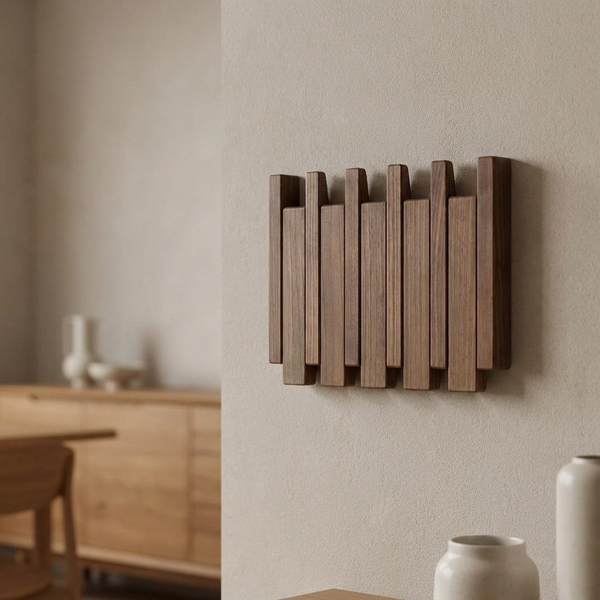 MELOHOLD – Piano-Style Wall Coat Rack for Clever Organization