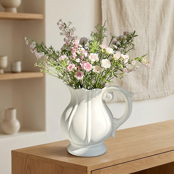 HARVESTORA – Pumpkin Pitcher Vase for Refined Rustic Styling