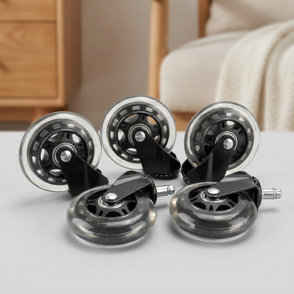 HUSHROLL – Roulettes Quiet-Glide pour un déplacement fluide