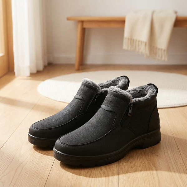 COLDSTEP – Winterstiefel für Herren mit Fellfutter für warmen Alltagskomfort