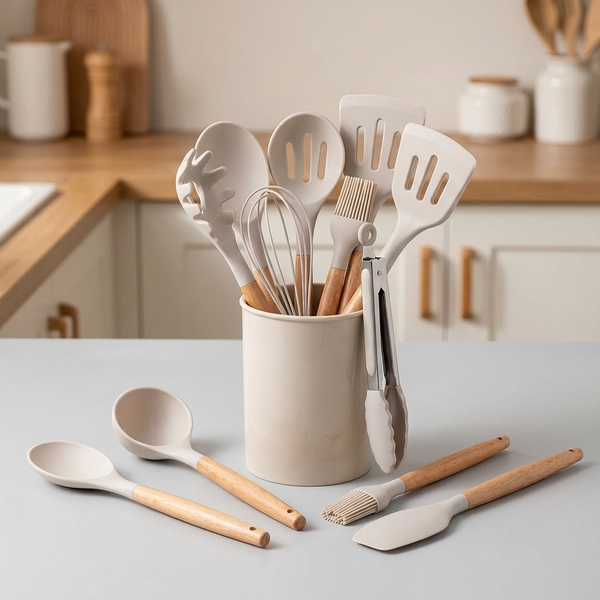 COOKVELA – Ensemble d’ustensiles de cuisine pour une préparation raffinée des repas