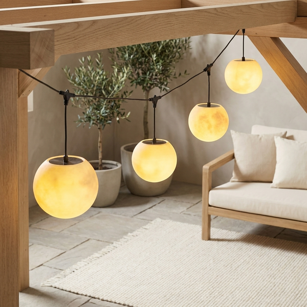 MOONARC – Garden String Lights for Artistic Evening Illumination