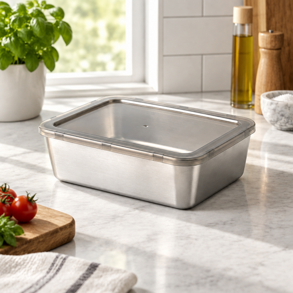 FRESHLORA – Fiambrera para guardar las comidas de forma ordenada y fresca