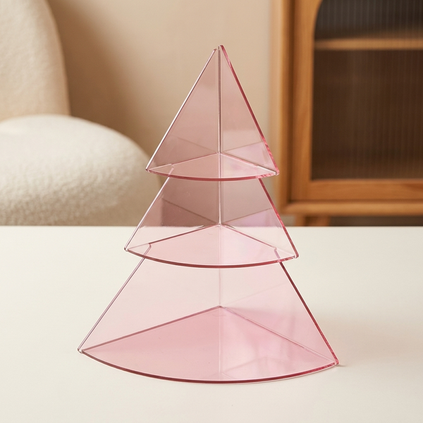 FESTALOFT – Étagère de table en forme de sapin de Noël pour un rangement festif plein de charme