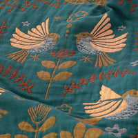 PETALWINGIA – Couverture botanique réversible pour une touche artistique dans la chambre