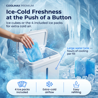COOLMAX Premium – Mobile Air Cooler for Comfortable Cooling Without Installation