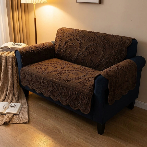 FLORAVUE – Housse de canapé botanique pour un intérieur confortable au quotidien