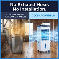 COOLMAX Premium – Mobile Air Cooler for Comfortable Cooling Without Installation