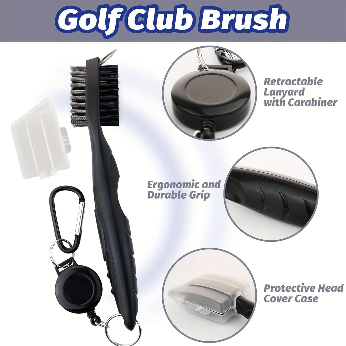 FairwayNest - Kit de Acessórios para Limpeza de Golfe