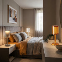 TACTILUMORA – Touch-Control Table Lamp for Effortless Ambient Lighting