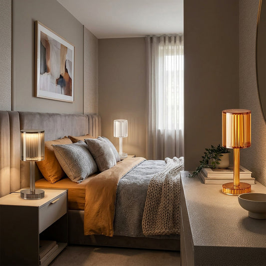 TACTILUMORA – Lampada da tavolo touch per un’illuminazione d’atmosfera senza sforzo