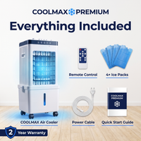 COOLMAX Premium – Mobile Air Cooler for Comfortable Cooling Without Installation