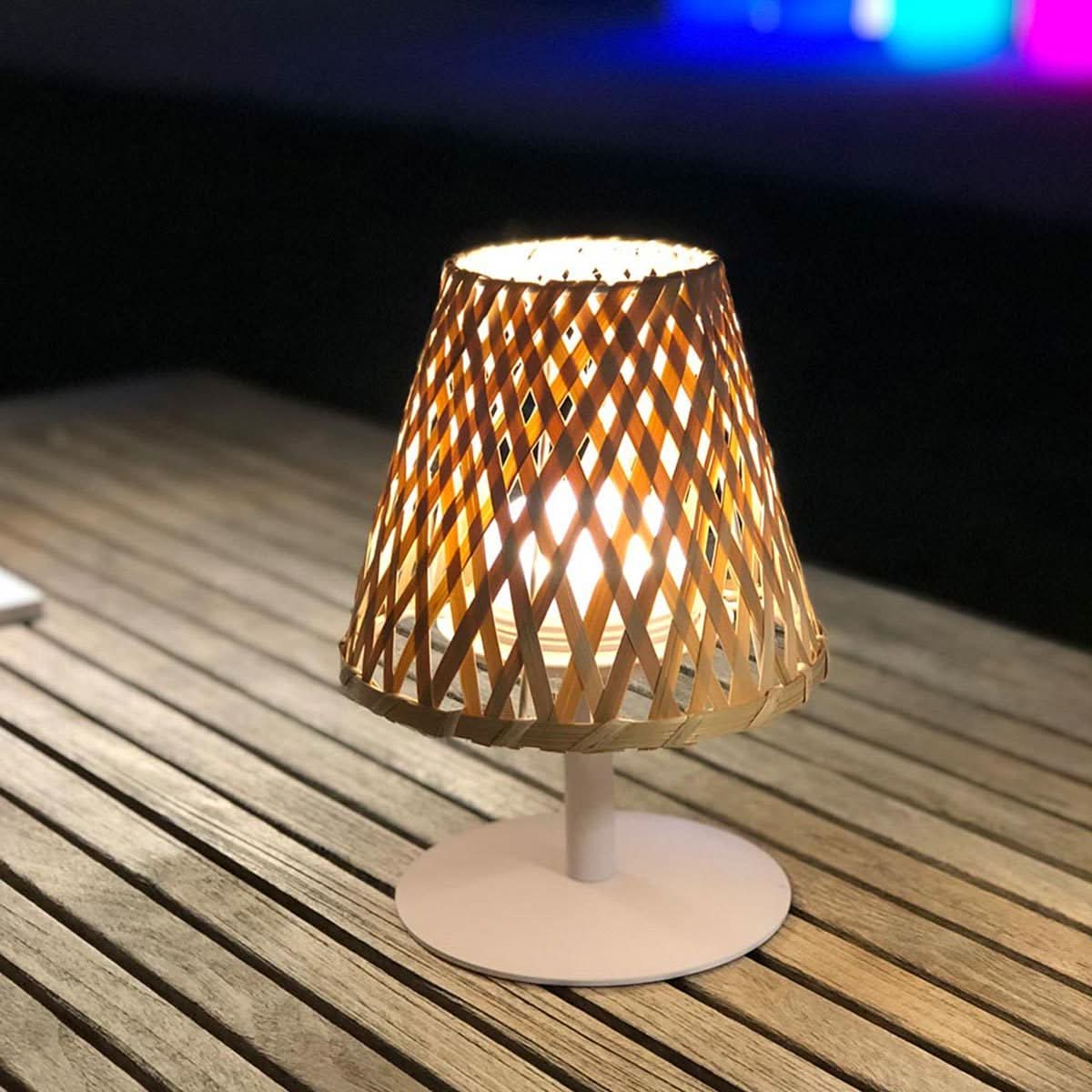 PATIOLIGHT – Εσωτερική και Εξωτερική LED Επιτραπέζια Λάμπα για Ζεστή Χαλαρωτική Ατμόσφαιρα  