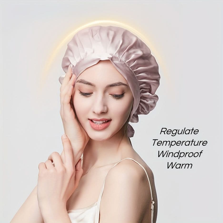 SLEEPCAP – Bonnet de nuit ajustable pour soin des cheveux
