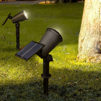 LUMITREE – Conjunto de Holofotes Solares RGB para Árvores e Decoração de Jardim
