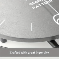 QUIETNORD - Leiser skandinavischer Wanduhr mit minimalistischem Eisenrahmen-Design