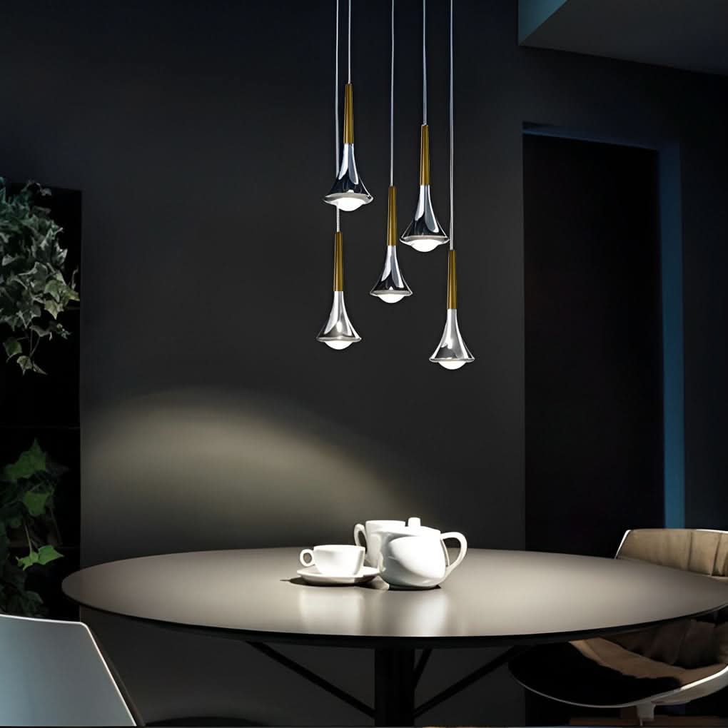 DROPLUME – Suspension sculpturale pour une lumière intérieure élégante
