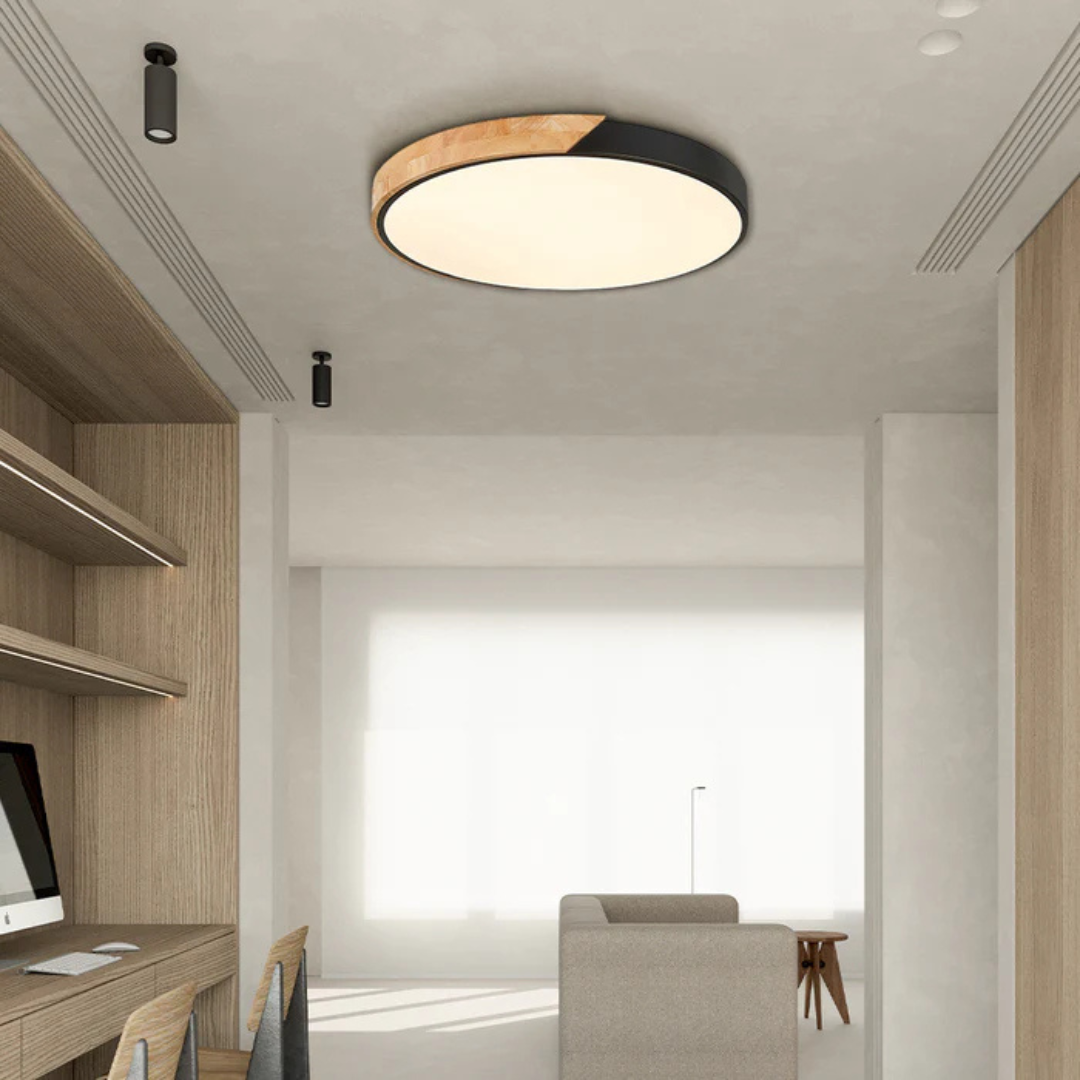 LYSMORA – Scandinavian LED Ceiling Lamp for Soft Nordic Glow