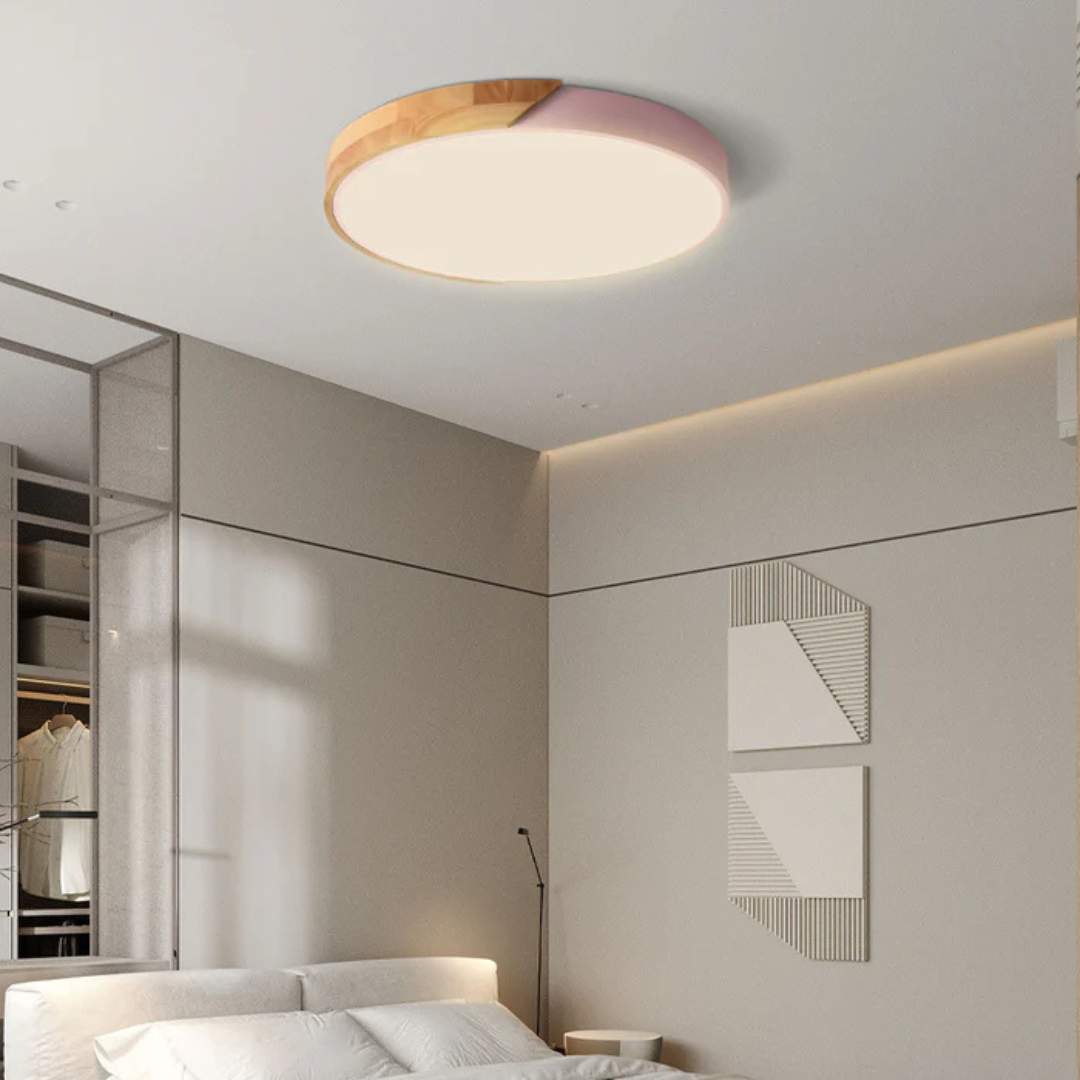 LYSMORA – Scandinavian LED Ceiling Lamp for Soft Nordic Glow