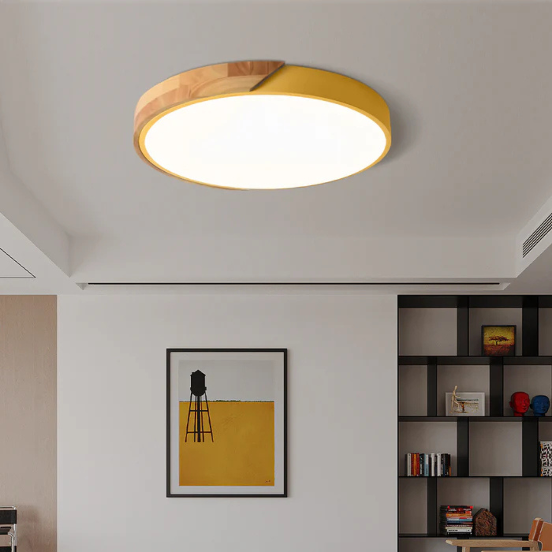 LYSMORA – Scandinavian LED Ceiling Lamp for Soft Nordic Glow
