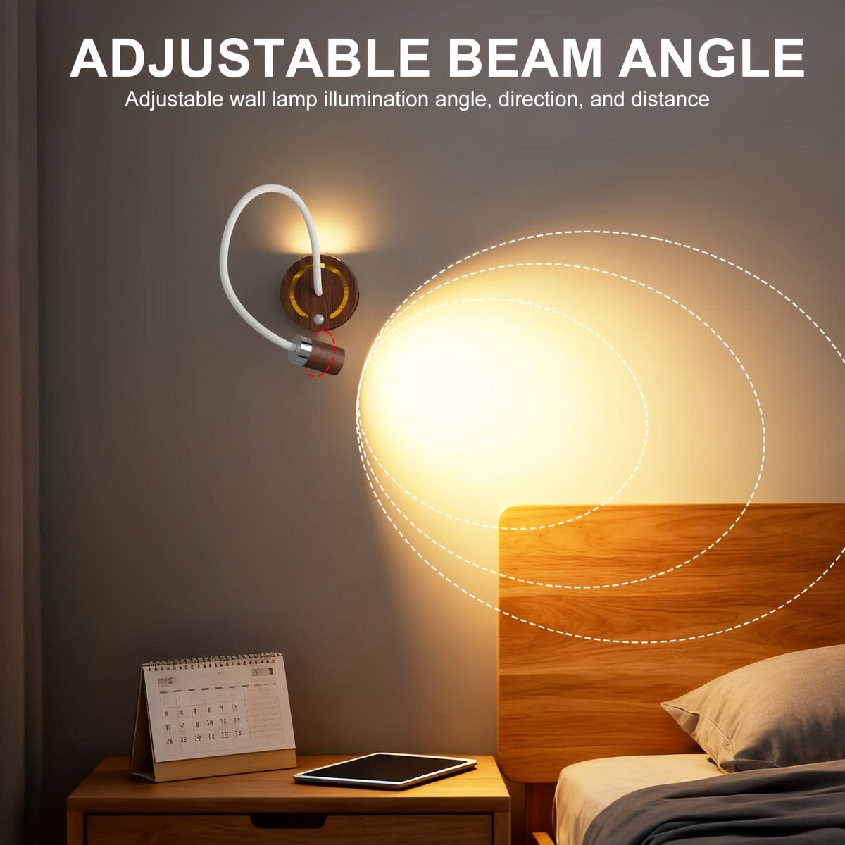 GLOWMATE – Lampe de lecture à intensité variable
