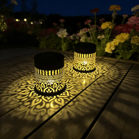MANDALUX – Lampe de projection solaire pour une ambiance extérieure élégante