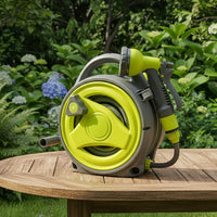 HOSEFLOW – Kit de tuyau d'eau rétractable pour entretien facile du jardin