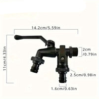 FLOWMASTER – Durable Dual Connection Valve for Garden Watering