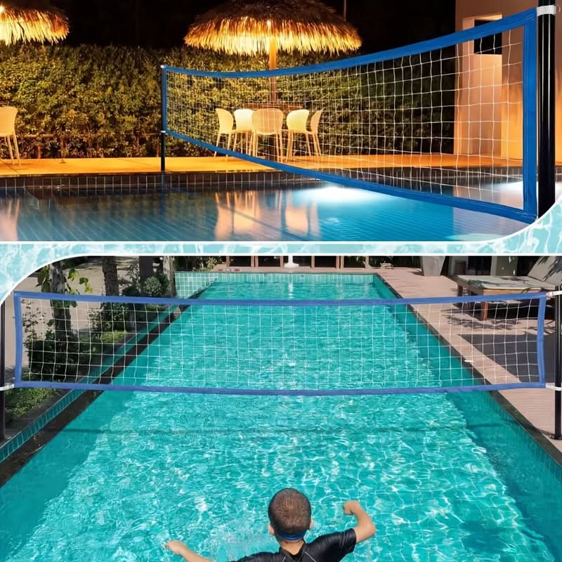 POOLRALLY – Filet de volley-ball pour piscine familiale