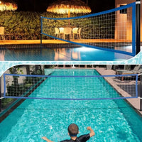 POOLRALLY – Filet de volley-ball pour piscine familiale