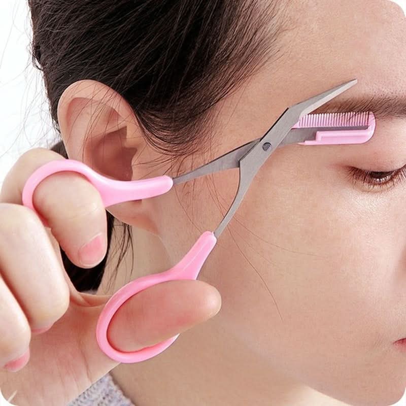 SHARPMATE – Eyebrow Grooming Scissors Mini Comb Trimmer