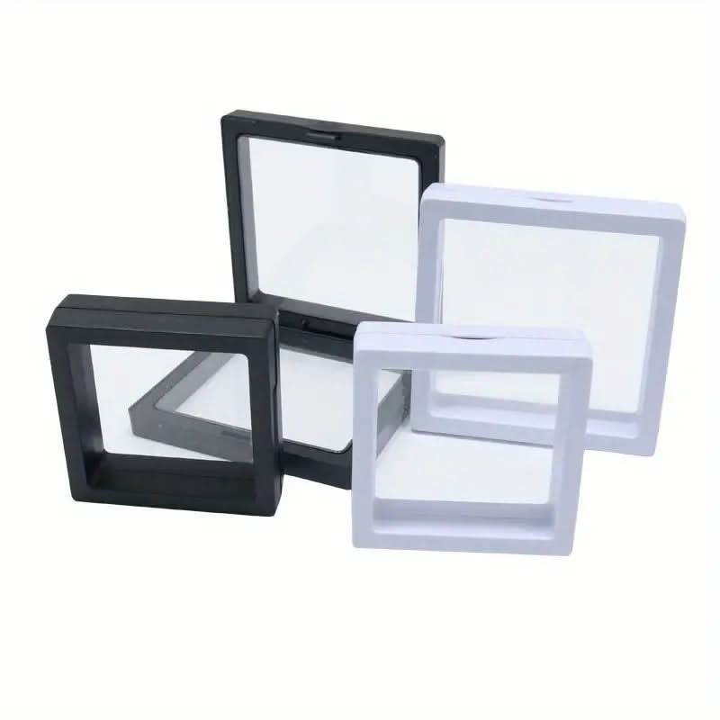 JEWELIXA – 10-Piece Floating Jewelry Display Box Set for Elegant Storage