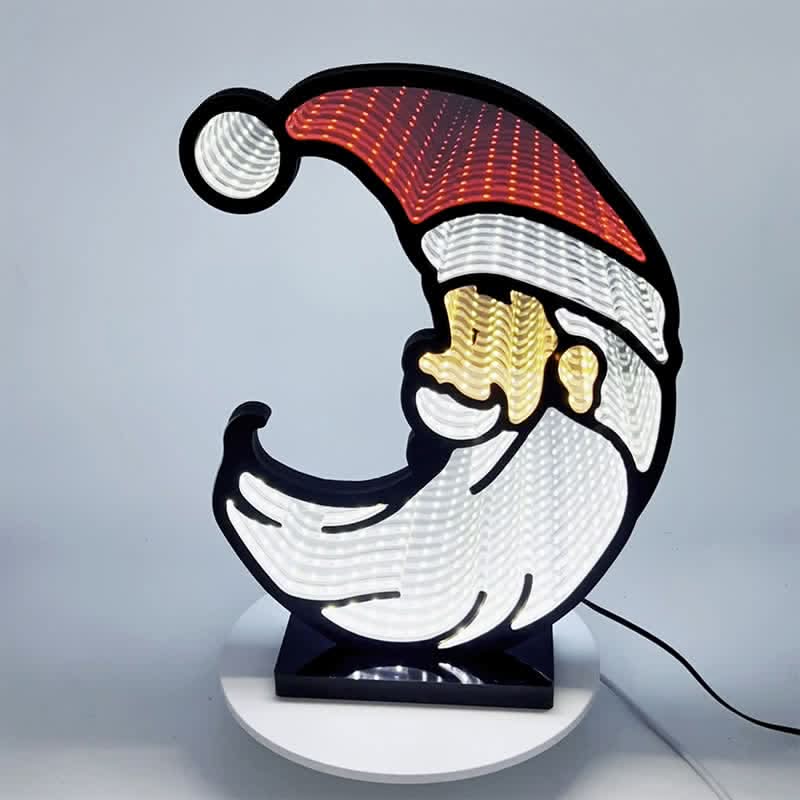 MERRYVISTA – Infinity Santa Lights for Captivating Seasonal Style