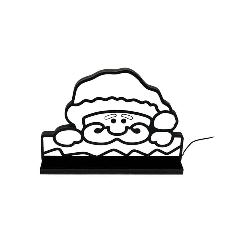 SANTACHARM – 3D Night Lamp for Festive Christmas Character