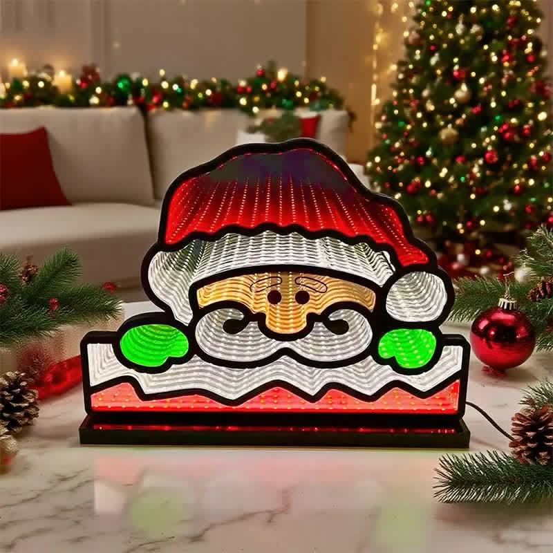 SANTACHARM – 3D Night Lamp for Festive Christmas Character