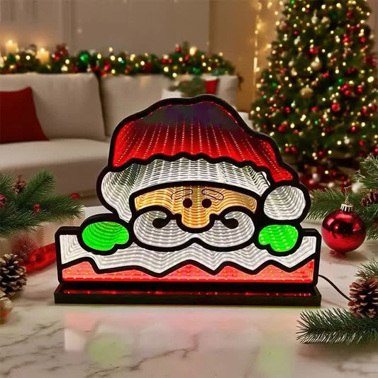 SANTACHARM – 3D Night Lamp for Festive Christmas Character