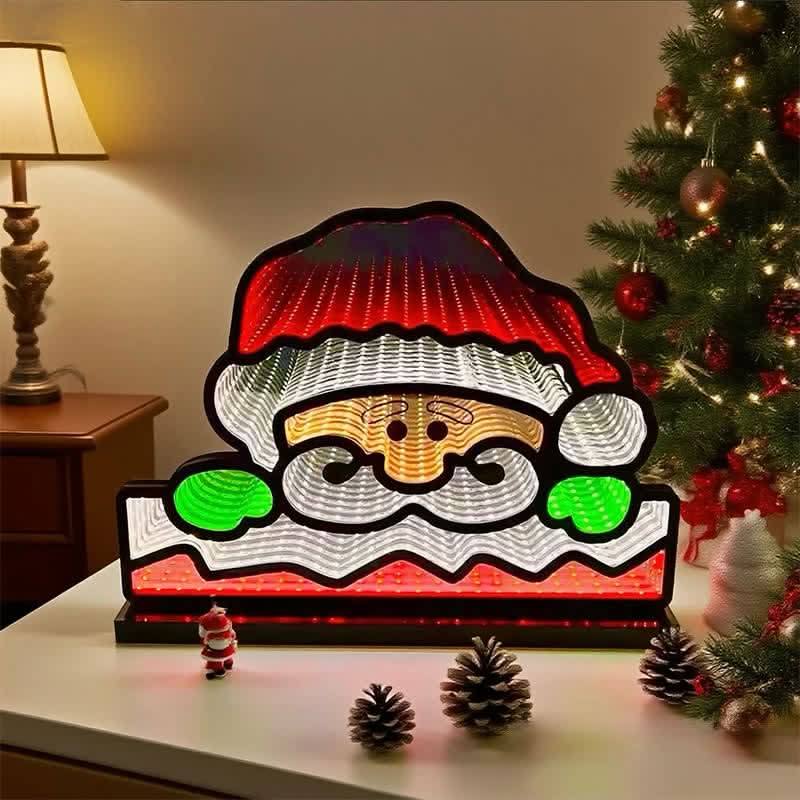 SANTACHARM – 3D Night Lamp for Festive Christmas Character