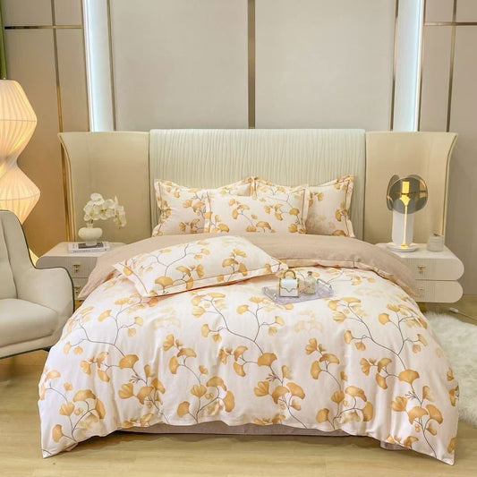 LEAFENIA – Ginkgo Bedding Set for Refined Autumn Ambiance