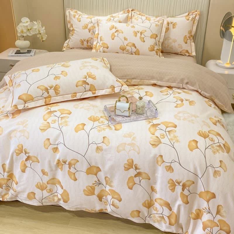 LEAFENIA – Ginkgo Bedding Set for Refined Autumn Ambiance