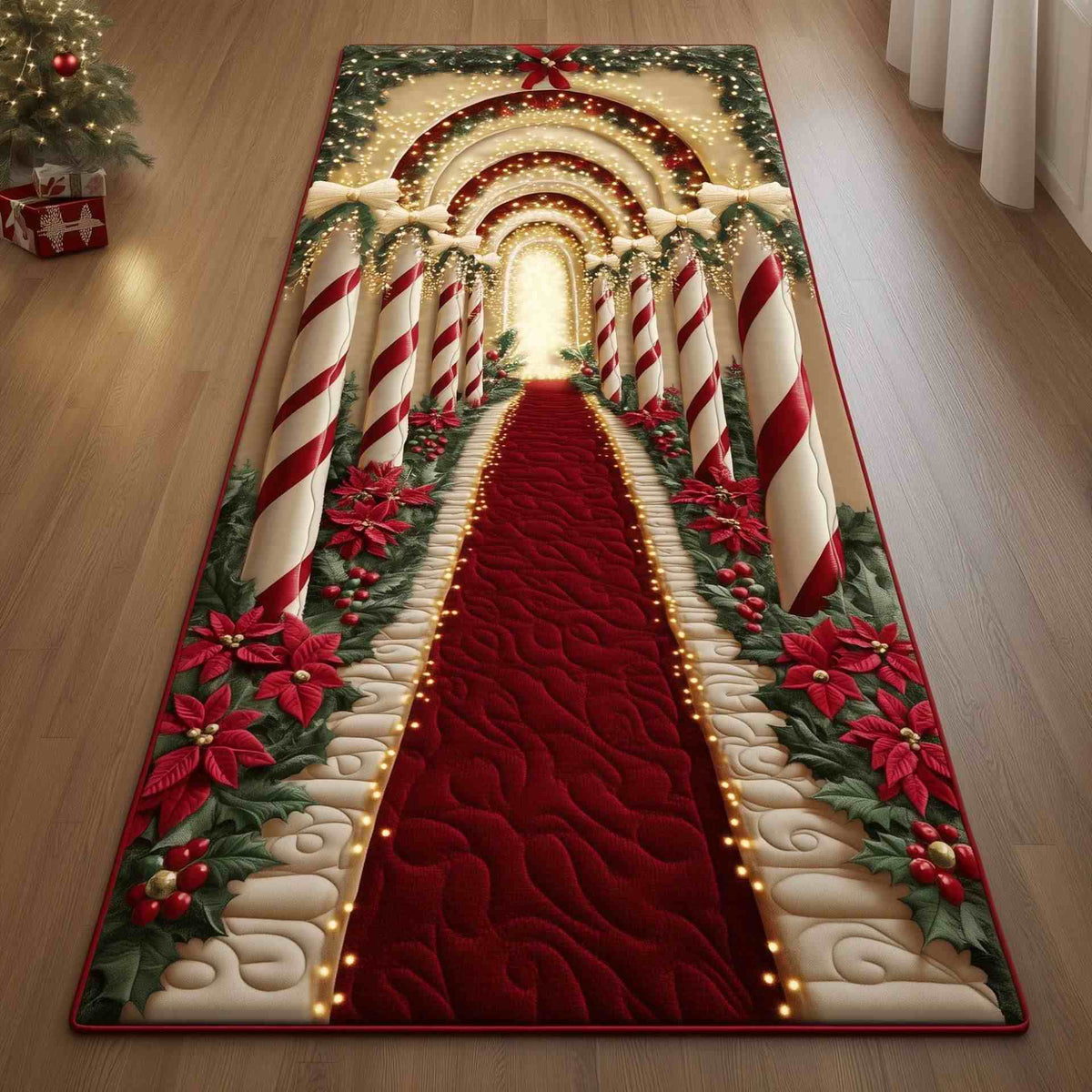 FESTIVEFIR – Tapete de árvore de Natal para uma decoração festiva encantadora