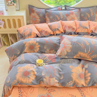 WHEATVERRA – Floral Wheat Bedding Set for Warm Everyday Comfort